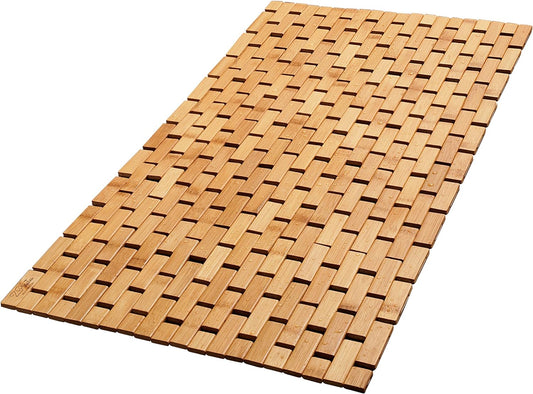 ZPirates Bamboo Bath Mat