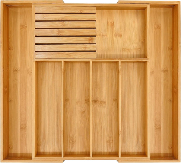 Bamboo Kitchen Organizer Pro